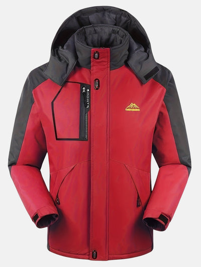 Tomás | Chaqueta de Esquí Funcional con Capucha y Bolsillos