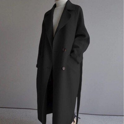 Monika™ | Abrigo Largo Chic para Dama