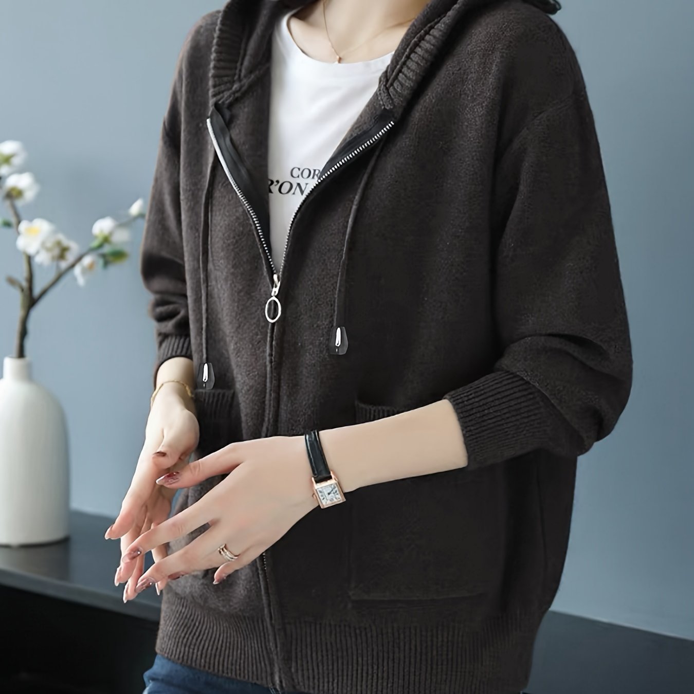 Borgoña™ | Chaqueta con Capucha