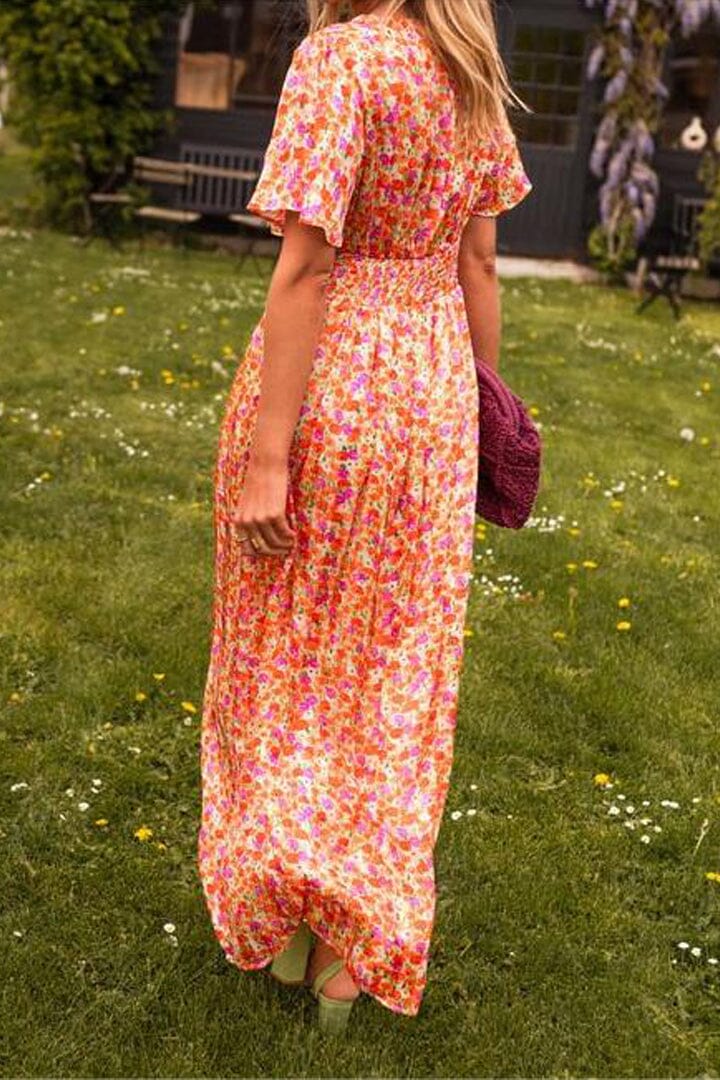 Neta™ | Vestido maxi con escote en V