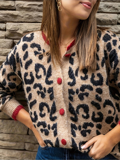 Leo™ | Cárdigan Leopardo