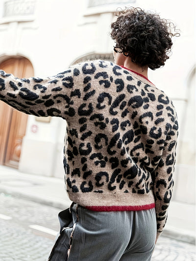 Leo™ | Cárdigan Leopardo
