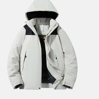 Sergio | Chaqueta de Esquí con Capucha Incorporada