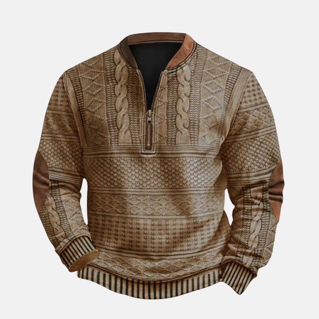 CHARLES | JERSEY CON CREMALLERA MEDIA