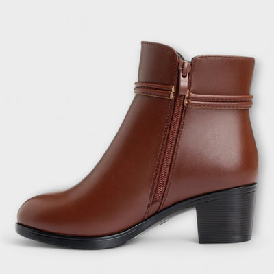 Rocío | Botín de Invierno Elegante y Cómodo con Cremallera