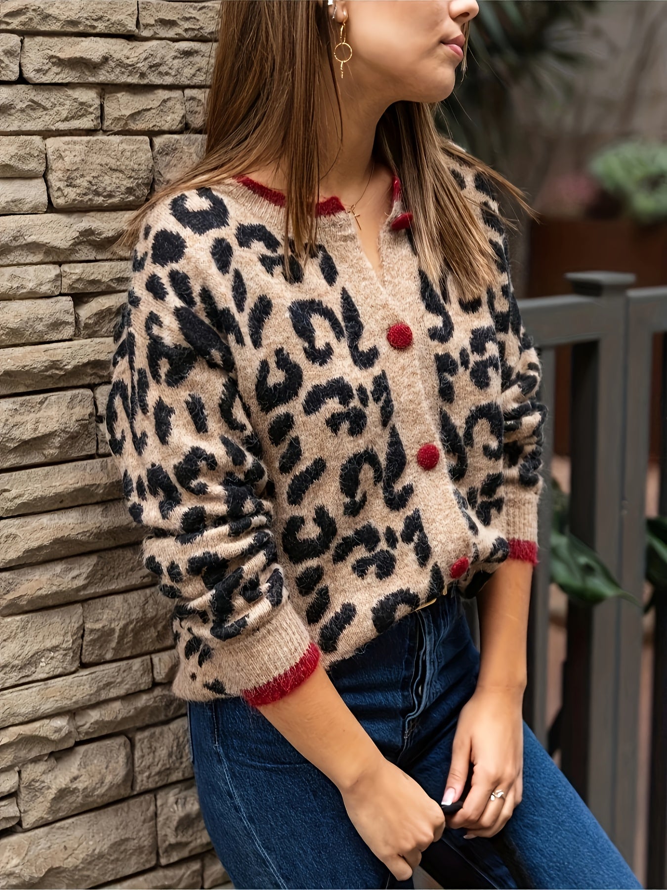 Leo™ | Cárdigan Leopardo