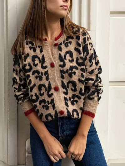 Leo™ | Cárdigan Leopardo