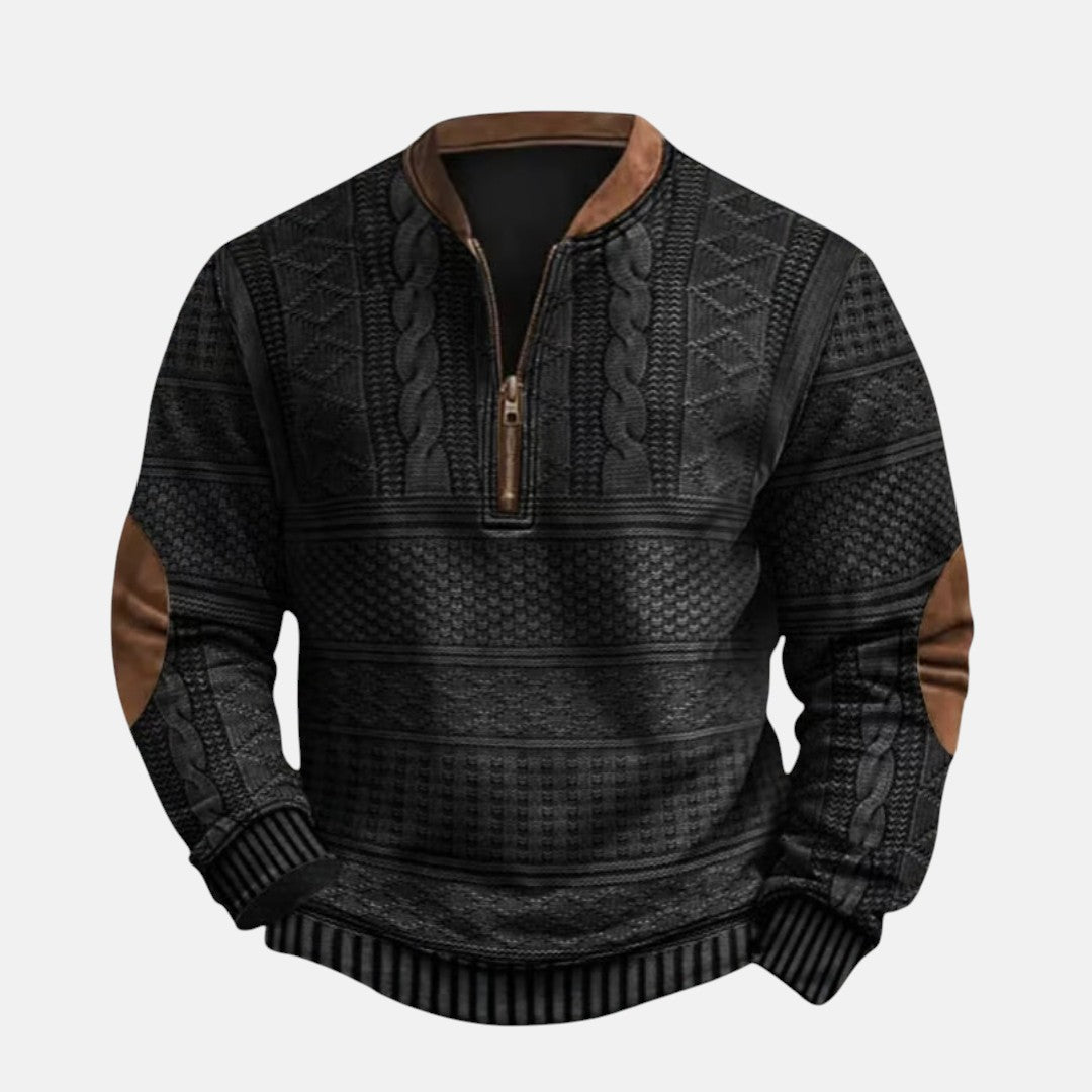 CHARLES | JERSEY CON CREMALLERA MEDIA