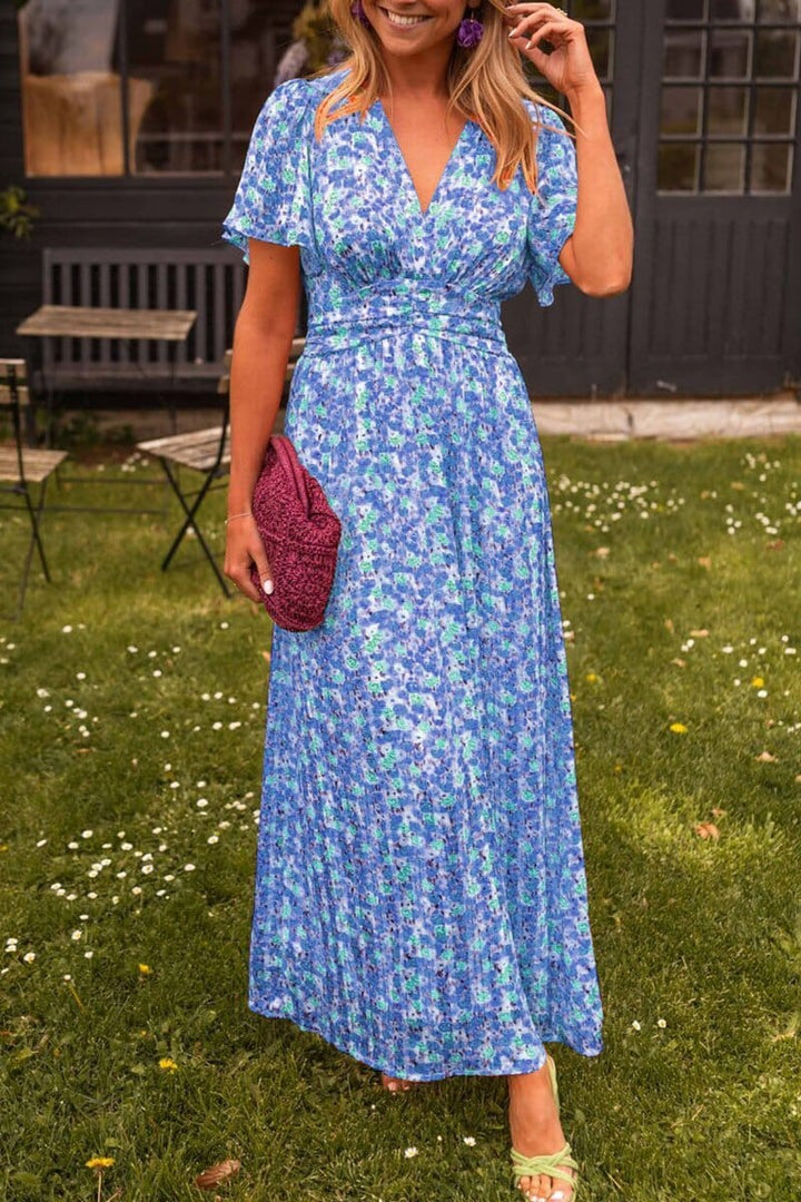 Neta™ | Vestido maxi con escote en V