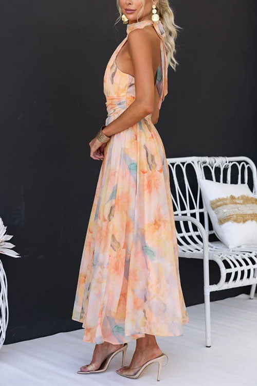 Dafna™ | Vestido maxi estampado