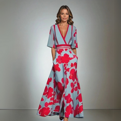 Elia™ | Vestido elegante con estampado floral