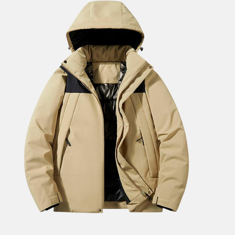 Sergio | Chaqueta de Esquí con Capucha Incorporada