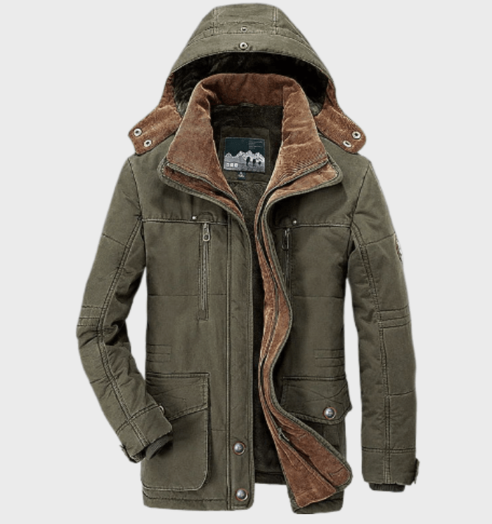 Ramon | Chaqueta con Capucha y Forro Interior Aislante