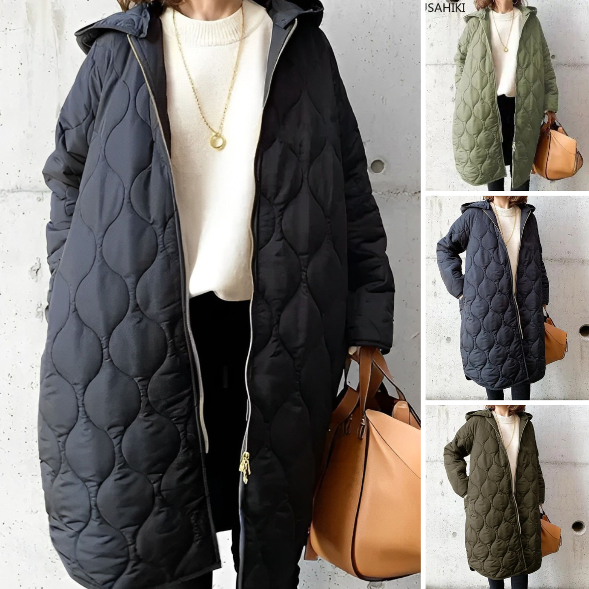 PRISCILLA™ | Parka con Capucha y Detalles Elegantes