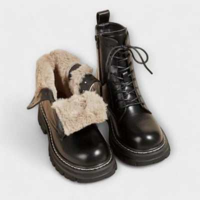 Lourdes | Botas Modernas de Cuero Cálido y Duradero