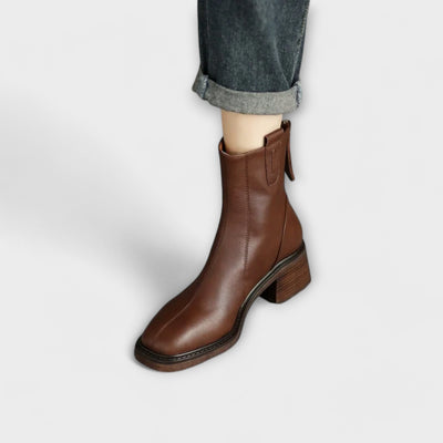 Nayara | Botas de Cuero Suave y Duraderas para Mujer, Perfectas para Cualquier Ocasión