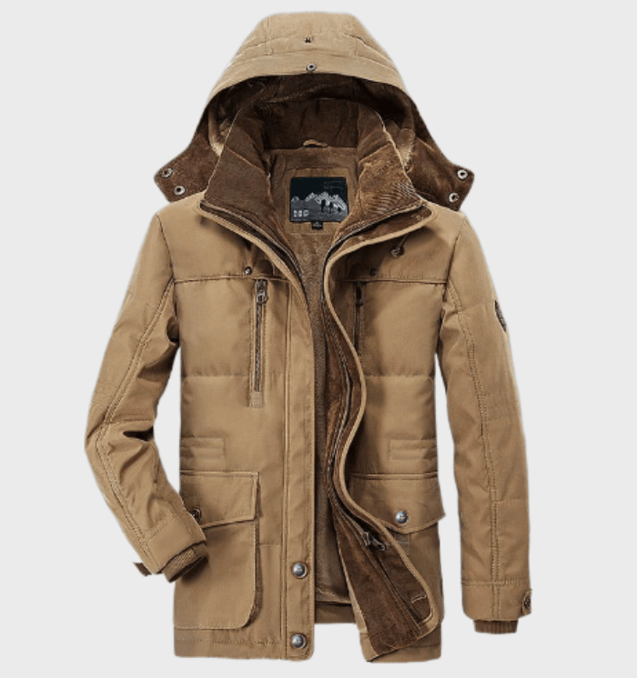 Ramon | Chaqueta con Capucha y Forro Interior Aislante