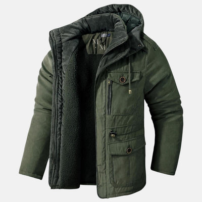 Manuel | Chaqueta de Invierno con Capucha para Hombre