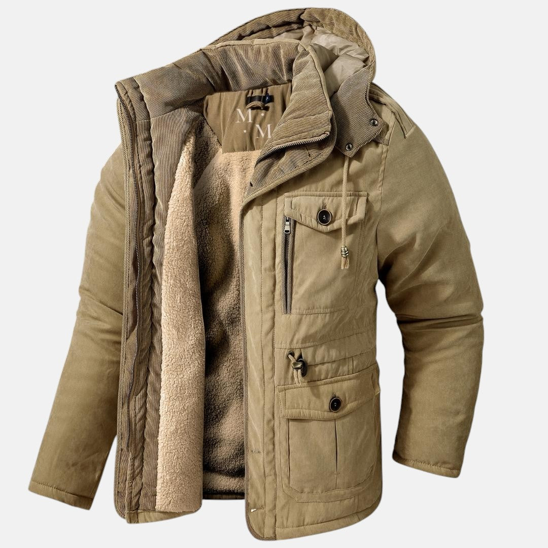Manuel | Chaqueta de Invierno con Capucha para Hombre