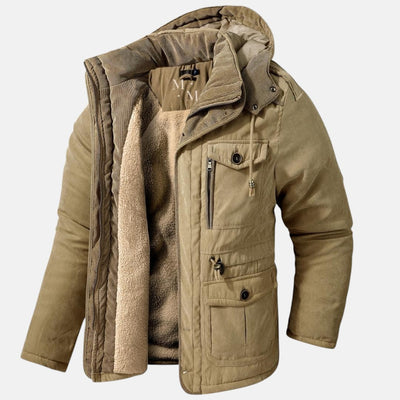Manuel | Chaqueta de Invierno con Capucha para Hombre