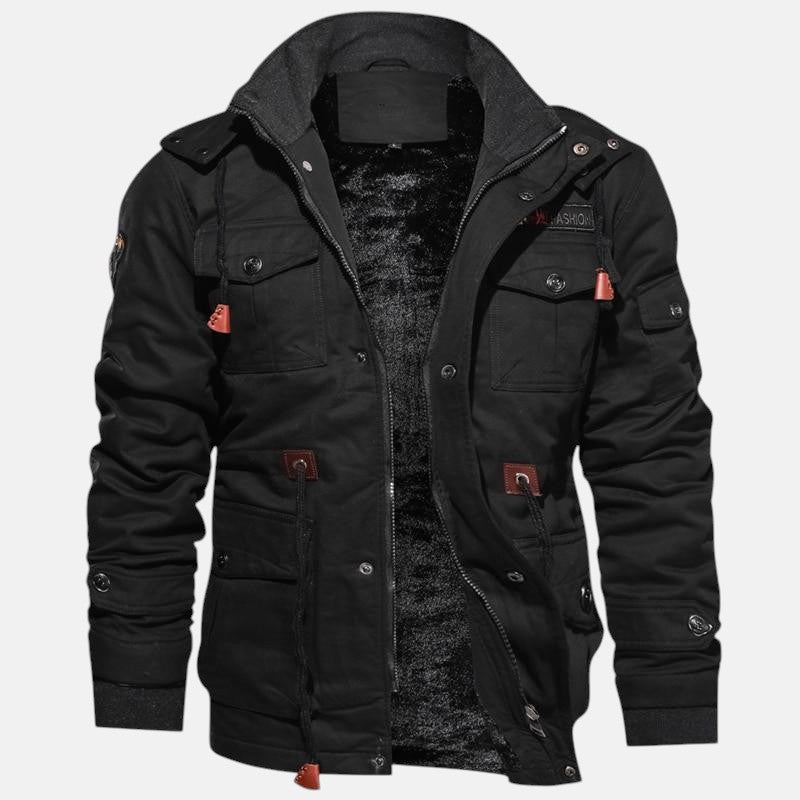 García | Chaqueta de Invierno Masculina con Aislamiento Cálido