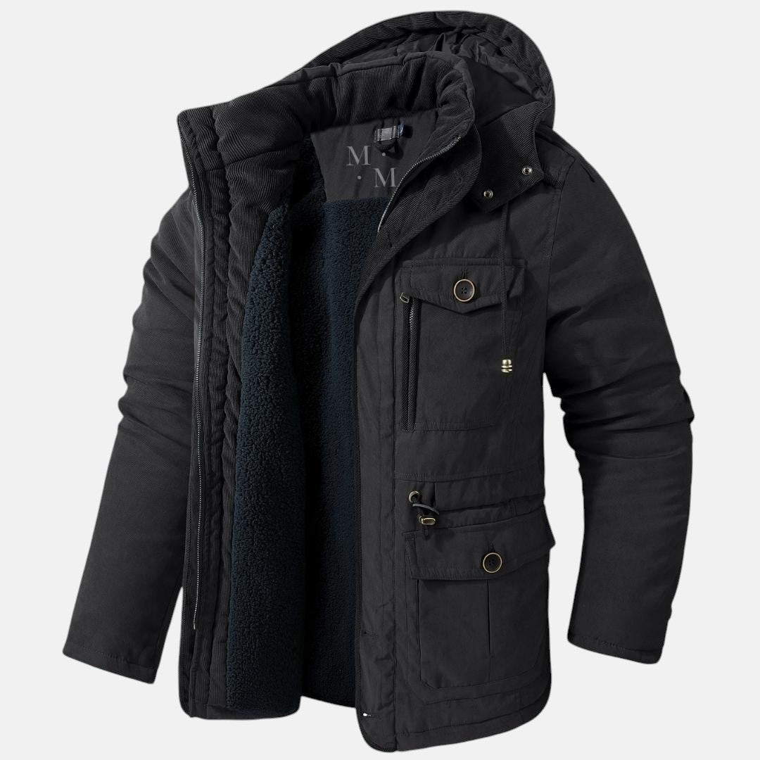 Manuel | Chaqueta de Invierno con Capucha para Hombre