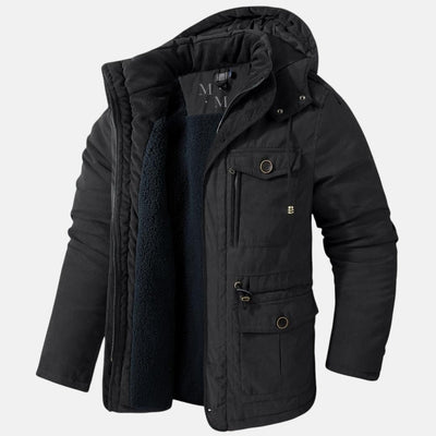 Manuel | Chaqueta de Invierno con Capucha para Hombre