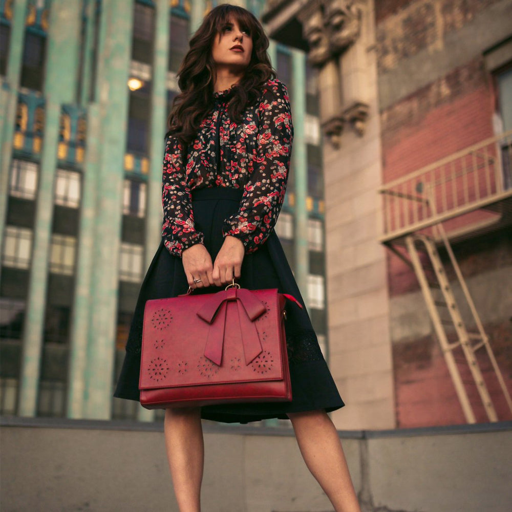 Brenda™ | Bolso de Hombro con Nudos Decorativos