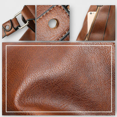 Saskia™ | Bolso Clásico con Doble Cierre