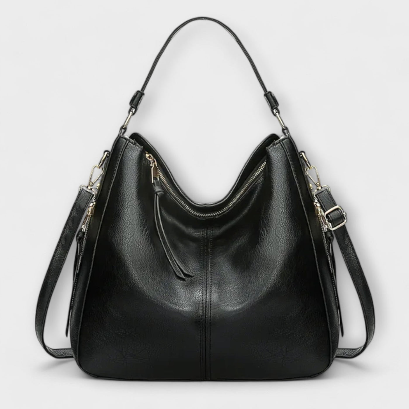 Saskia™ | Bolso Clásico con Doble Cierre