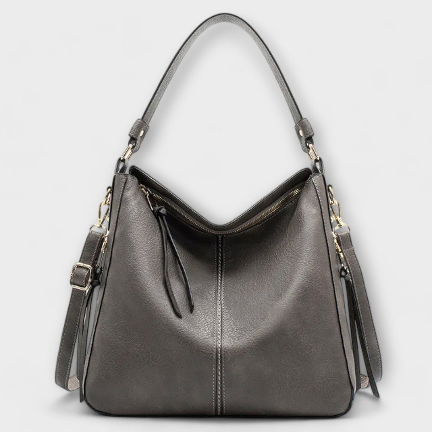 Saskia™ | Bolso Clásico con Doble Cierre