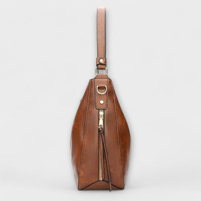 Saskia™ | Bolso Clásico con Doble Cierre