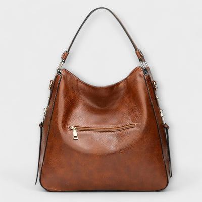 Saskia™ | Bolso Clásico con Doble Cierre