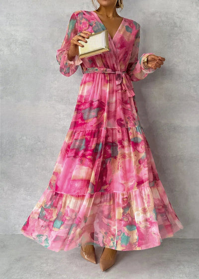 Daphna™ | Vestido envolvente floral