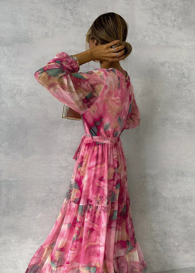 Daphna™ | Vestido envolvente floral