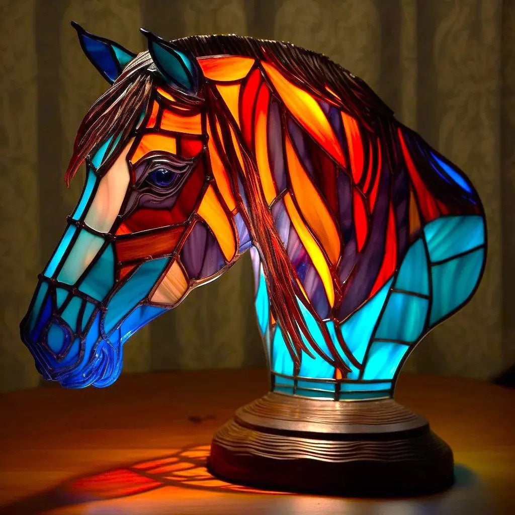Lámpara Caballo Decorativa