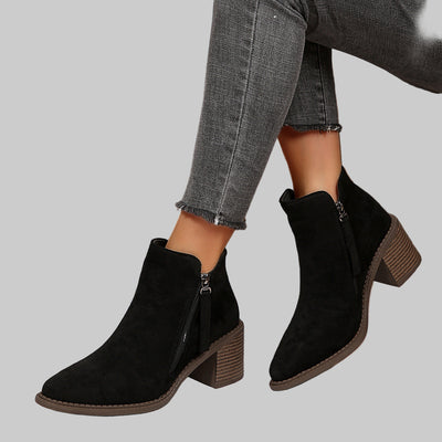 Alicia | Suede Ankle Boots