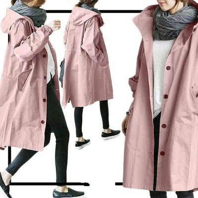 Samantha™ | Gabardina Elegante e Impermeable