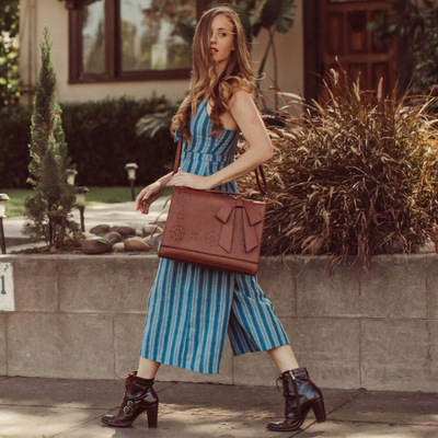 Brenda™ | Bolso de Hombro con Nudos Decorativos