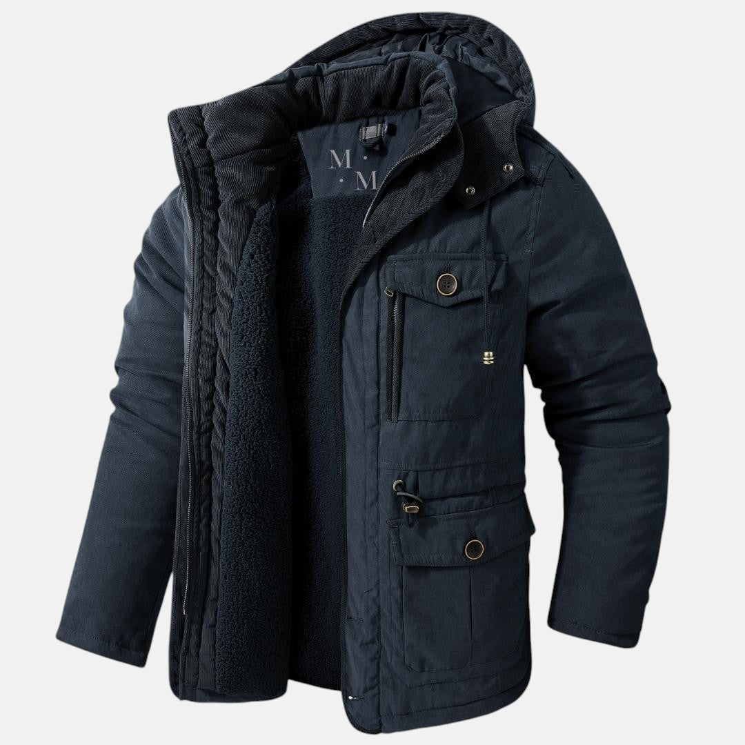 Manuel | Chaqueta de Invierno con Capucha para Hombre