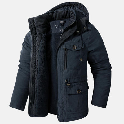 Manuel | Chaqueta de Invierno con Capucha para Hombre