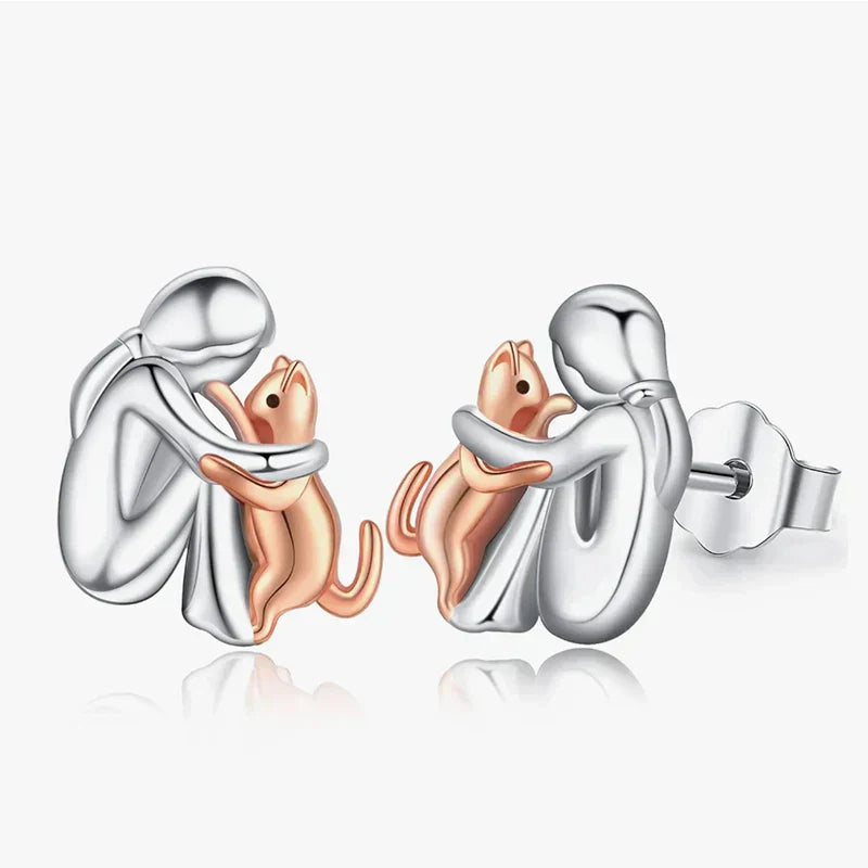 Miaou™ | Pendientes Gato