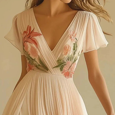 Tamar™ | Vestido de noche con escote en V
