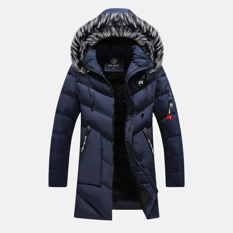 Rayan | Chaqueta Acolchada Larga para Hombre