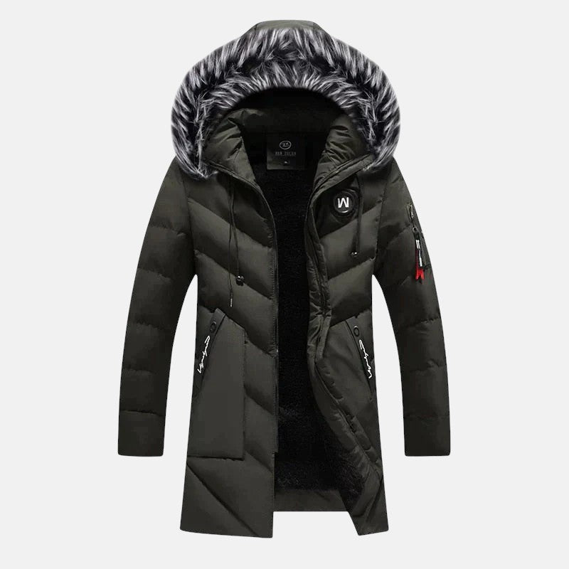Rayan | Chaqueta Acolchada Larga para Hombre