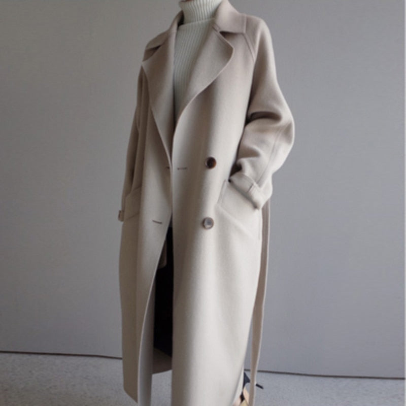 Monika™ | Abrigo Largo Chic para Dama