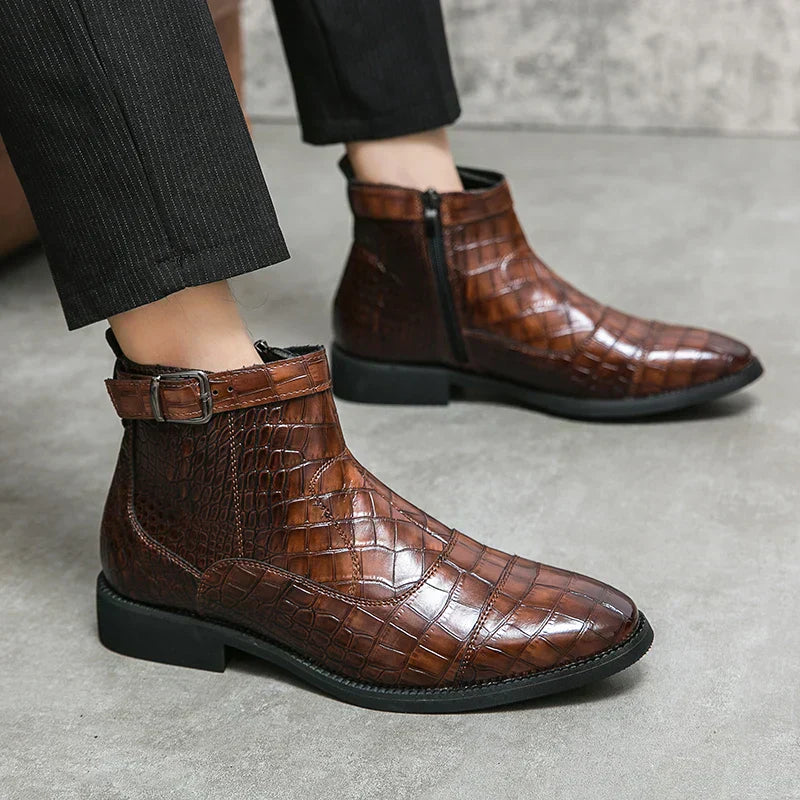 Léo™ | Botines con Hebilla
