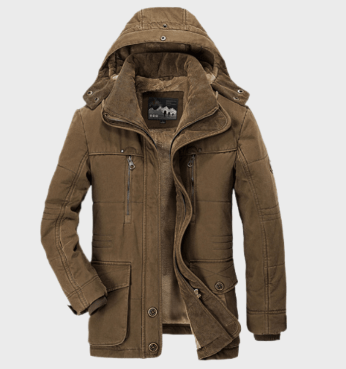 Ramon | Chaqueta con Capucha y Forro Interior Aislante