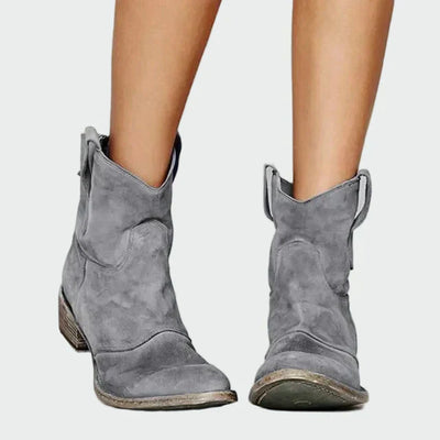 Marisela™ | Botines Retro de Estilo Occidental para Mujer
