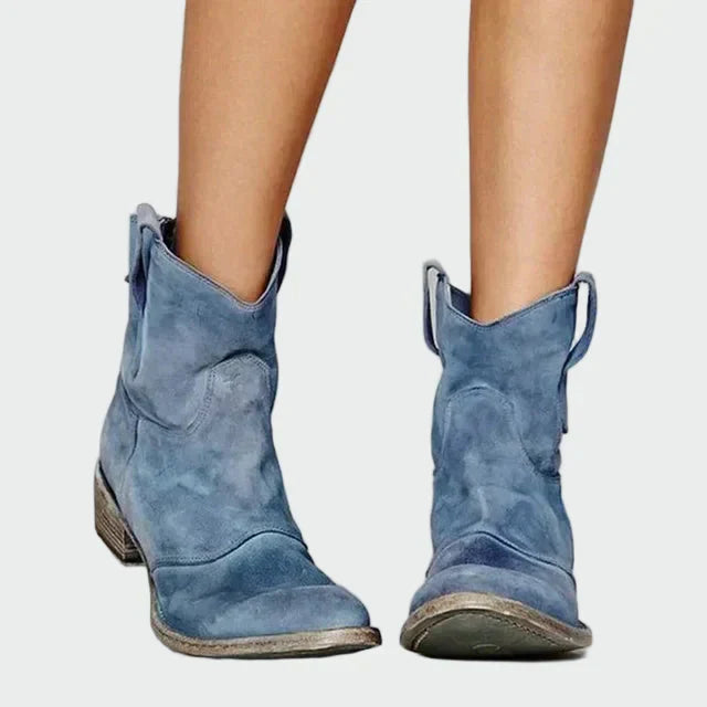Marisela™ | Botines Retro de Estilo Occidental para Mujer